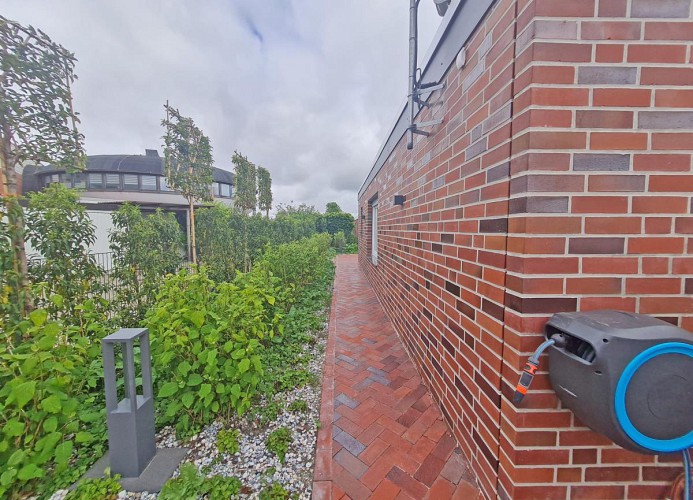 Angelegter Garten